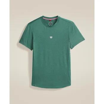 Pánské tričko Wilson Everyday Performance Tee Field Green Oblečení pánské: L