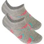 Dívčí kotníkové ponožky WOLA MELOUNY šedé Velikost: 33-35
