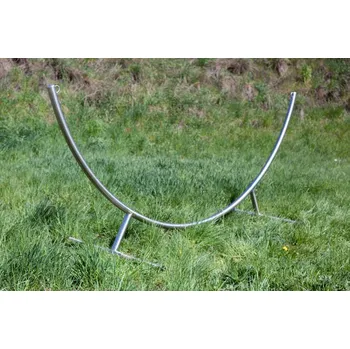 Houpací síť Nerezový stojan pro houpací síť, Šedá, Houpací sítě, Skladem