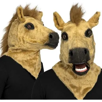 Karnevalový doplněk MOM Fun Company Maska Kůň s pohyblivou čelistí