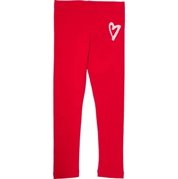 Dívčí legíny - WINKIKI WKG 02890, červená Barva: Červená, Velikost: 98