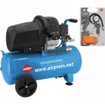 Airpress HL 425-50 kompresor (+ sada příslušenství) 8bar 50L (36888)