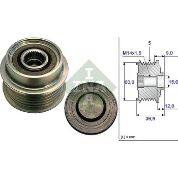 Předstihová spojka INA 535 0180 10