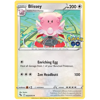 Sběratelská karetní hra Pokémon TCG Blissey 052/078 - Holo