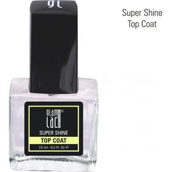 Lak na nehty GlamLac Super shine top coat 15 ml