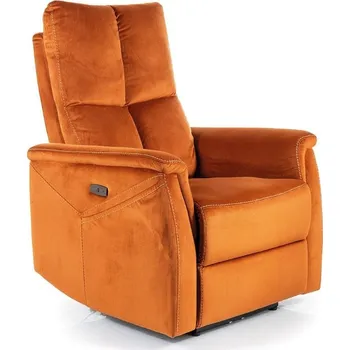 Křeslo Křeslo rozkládací masážní skořicová NEPTUN M VELVET