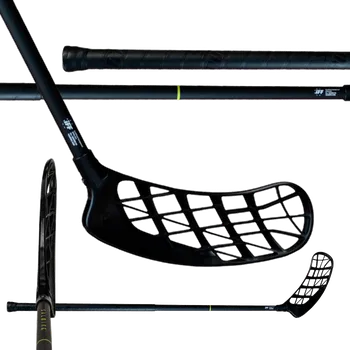Florbalová hůl SALMING Xplode 30 Black/Green 92 (103 R) - 92 (103) cm/Pravá ruka dole