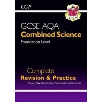New GCSE Combined Science AQA Foundation Complete Revision & Practice w/ Online Ed, Videos & Quizzes - CGP Books