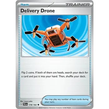 Sběratelská karetní hra Delivery Drone 178/193 - Paldea Evolved Typ karty: Non-Holo