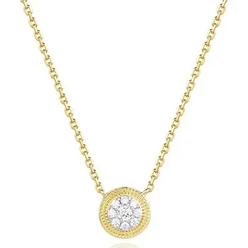 Náhrdelník Zlatý náhrdelník AURINO se zirkony N26006FCZZ4Y-1