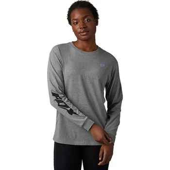 FOX triko - Morphic Ls Tee Heather Graphite (185) velikost: XS