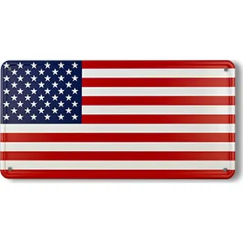 Plechová cedule Cedule plechová Promex vlajka USA - barevná