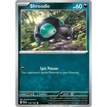 Sběratelská karetní hra Shroodle 145/193 - Paldea Evolved Typ karty: Non-Holo