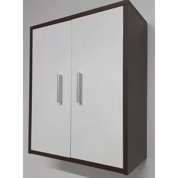 Koupelnový nábytek Koupelnová skříňka TWIST venge/bílá 50 cm skladem