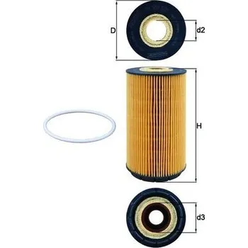 Olejový filtr Olejový filtr MAHLE OX 557D