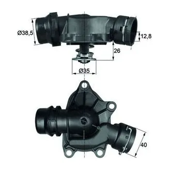 Automobilové těsnění Termostat, chladivo MAHLE TI 26 88