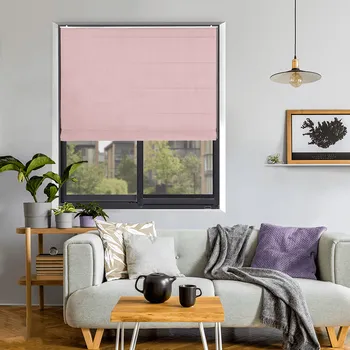 Roleta FOA Římská roleta, Carino, Bílo-růžová, RC 004 , 80 x 50 cm