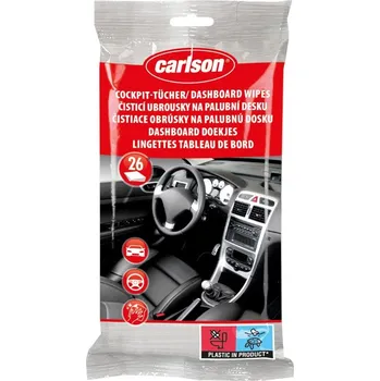 Auto-moto Čistící ubrousky na palubní desku Carlson 26ks