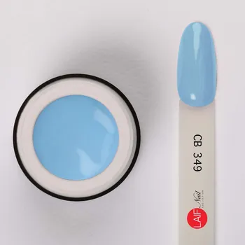 Umělé nehty Laif Barevný UV/LED gel modrý CB 349 Tramontana 6ml