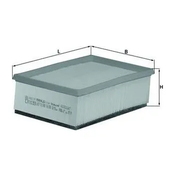 Vzduchový filtr Vzduchový filtr MAHLE LX 1033