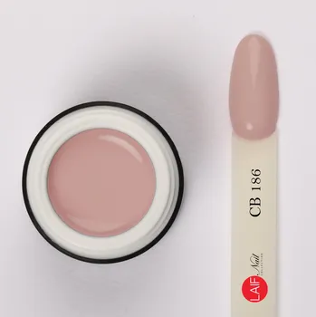 Umělé nehty Laif Barevný UV/LED gel tělový CB 186 Dusky Almond 6ml
