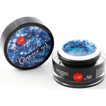 Umělé nehty Laif Glamour Violet stavební UV/LED gel 15ml