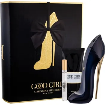 Dámský parfém Carolina Herrera Carolina Herrera Good Girl SET: Parfumovaná voda 80ml + Parfumovaná voda 10ml + Tělové mléko 100ml Pre ženy Parfumovaná voda