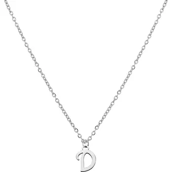 Náhrdelník Šperky4U Ocelový náhrdelník, písmeno - OPD0339-D