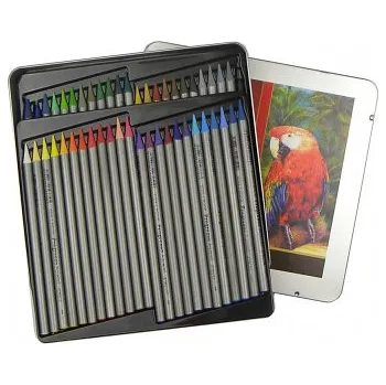 Kresba Akvarelové pastelky progresso v laku 48ks (Akvarelové pastelky progresso v laku 48ks)