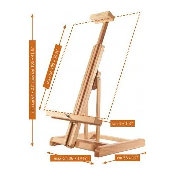 Malířský stojan Multifunkční stojan velký Mabef - M/31 (Multifunkční stojan velký Mabef - M/31)