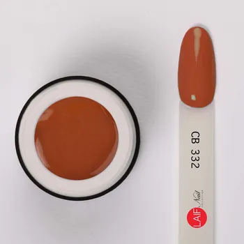 Umělé nehty Laif Barevný UV/LED gel hnědý CB 332 Acero 6ml