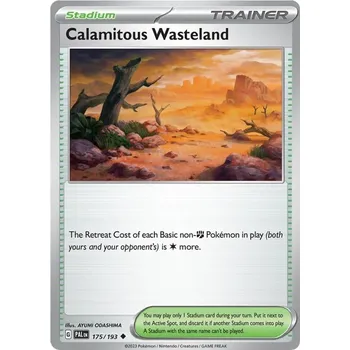 Karetní hra Calamitous Wasteland 175/193 - Paldea Evolved Typ karty: Reverse Holo