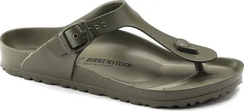 Pánské žabky Birkenstock Gizeh Eva khaki