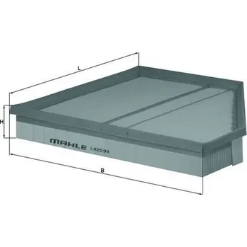 Vzduchový filtr Vzduchový filtr MAHLE LX 2098
