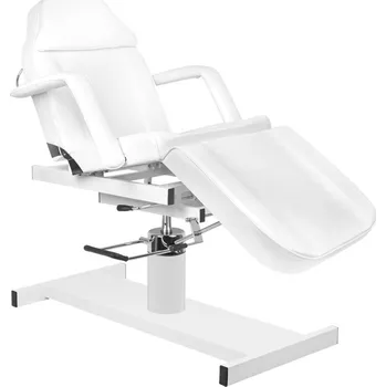 Křeslo KOSMETICKÉ KŘESLO HYD. A 210D S BÍLÝM VÁLEČKEM
