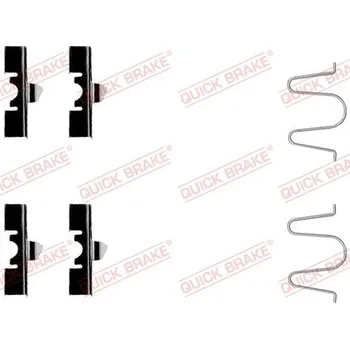 Brzdový systém Sada příslušenství, obložení kotoučové brzdy Quick Brake 109-1170