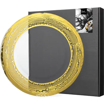 Eisch GOLDLEAF Podnos 32 cm zlatý