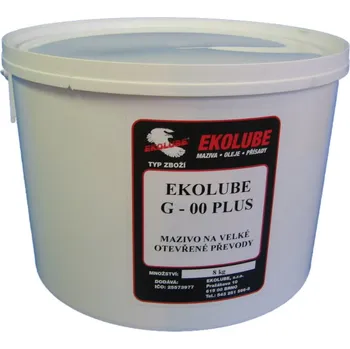 Plastické mazivo Ekolube G 00 Plus (8 kg)
