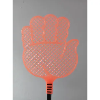 Plácačka na mouchu Plácačka RUKA na mouchy, oranžová - 30 cm