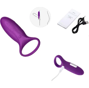 APHOJOY Kroužek na penis fialový