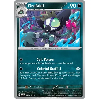 Karetní hra Grafaiai 146/193 - Paldea Evolved Typ karty: Non-Holo