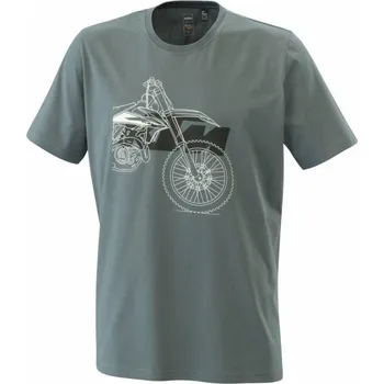 Pánské tričko Triko RADICAL SX 450, KTM (šedá)