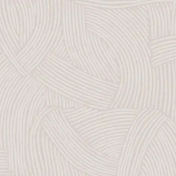 Tapeta Eijffinger Krémová vliesová tapeta s grafickým etno vzorem, 318010, Twist, Eijffinger, velikost 0,52 x 10 m