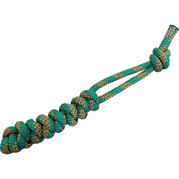 tréninková pomůcka pro psa BAFPET Pešek HAMER, pletýnka Barva: Zelená, Rozměr: 8mm x 15cm 09008/S