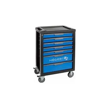 Högert Skříňka pracovního stolu se 7 zásuvkami a pojistkou proti otevření zásuvky