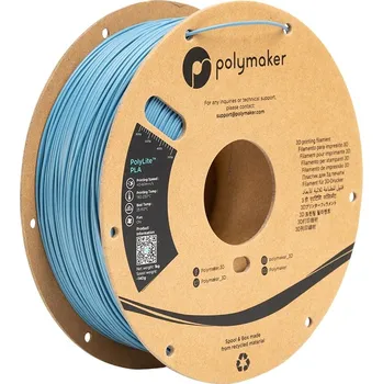 Filament Polymaker PolyLite PLA Filament Stone Blue 1,75mm 1kg
