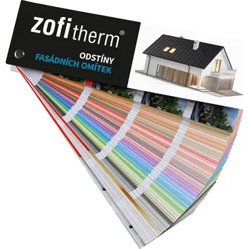 ZOFITHERM vzorník ODSTÍNŮ fasádních omítek