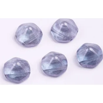 Korálek Dvoudírkový hexagon č12