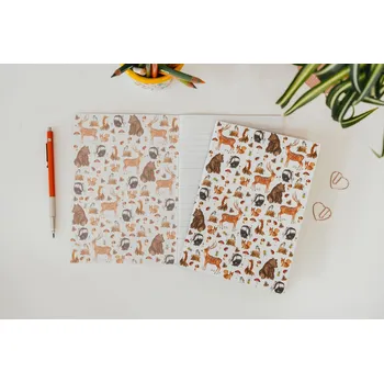 Sešit ePiPí Sešit A5 - Lesní zvířátka Listy sešitu: Linky