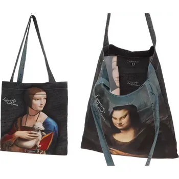 Carmani® Carmani - Látková taška přes rameno, L. da Vinci - 39x44cm